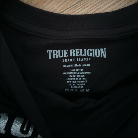 True Religion Glitter SRS Logo Tee - Picture 3 of 3